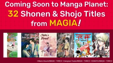 Manga Planet to Add 32 New Titles from MAGIA!