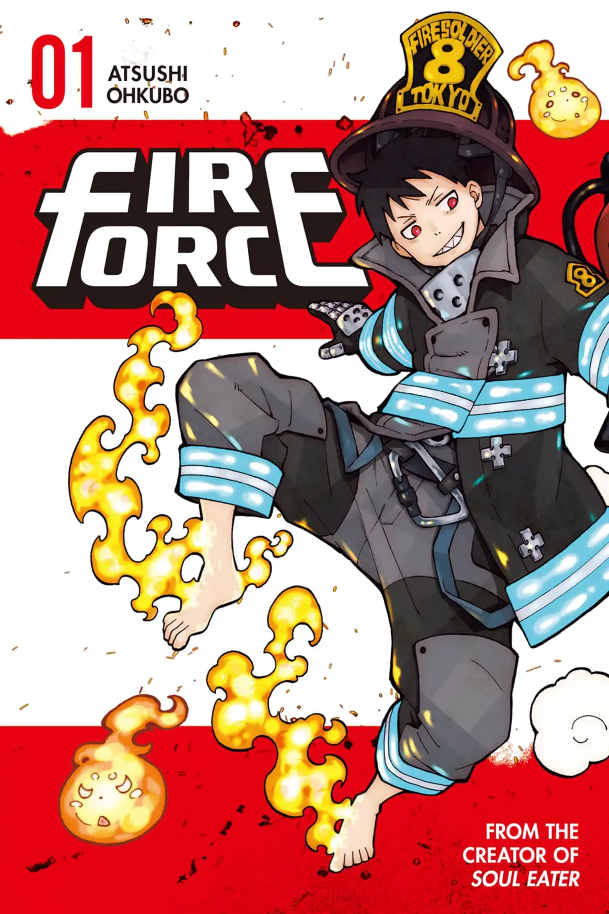 Fire Force celebra fim do mangá com propaganda de 46 metros na