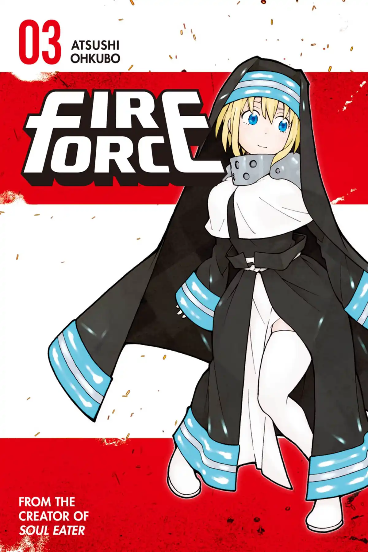 Fire Force celebra fim do mangá com propaganda de 46 metros na