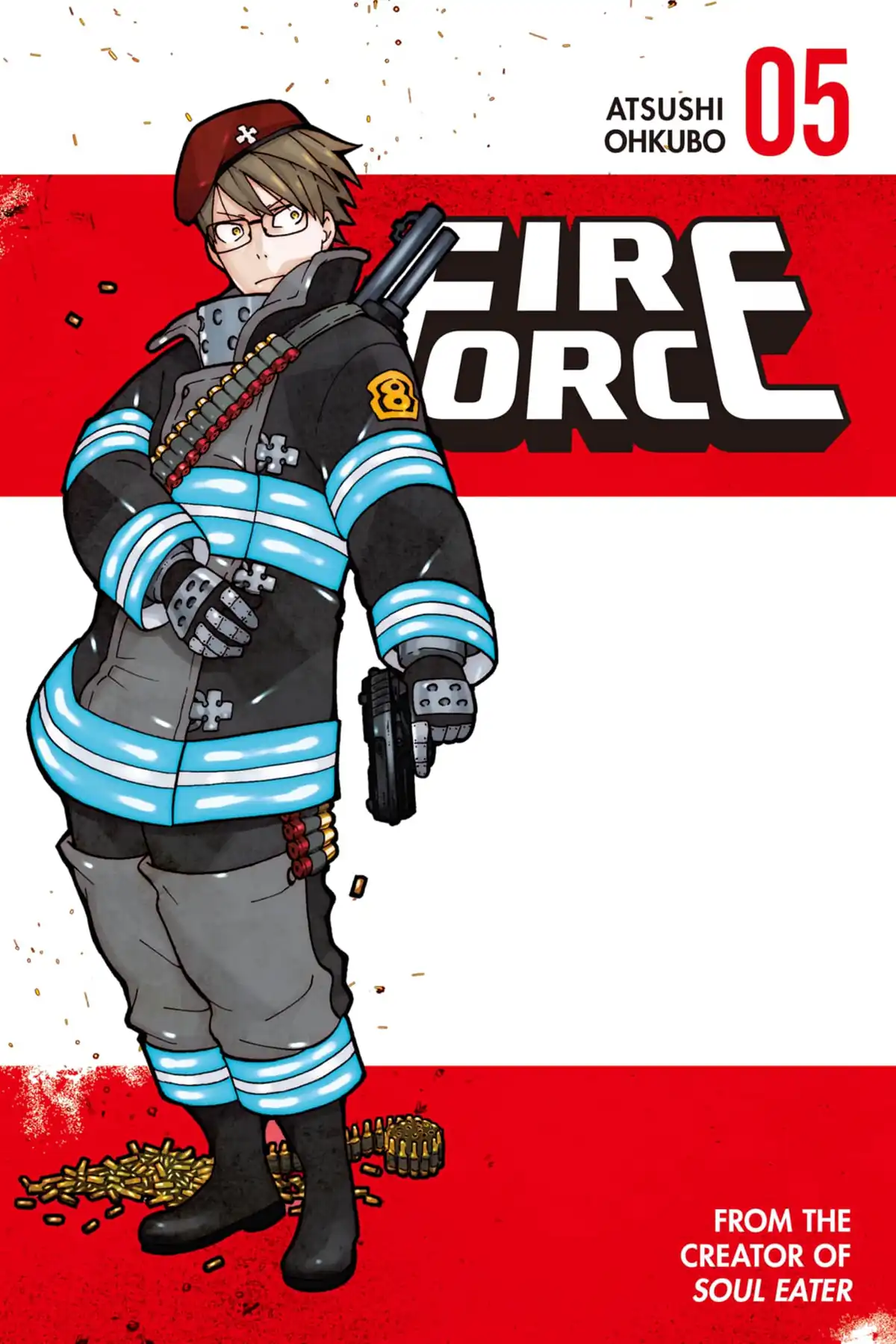 Fire Force Volume #22 Cover  Soul eater, Shinra kusakabe, Manga covers