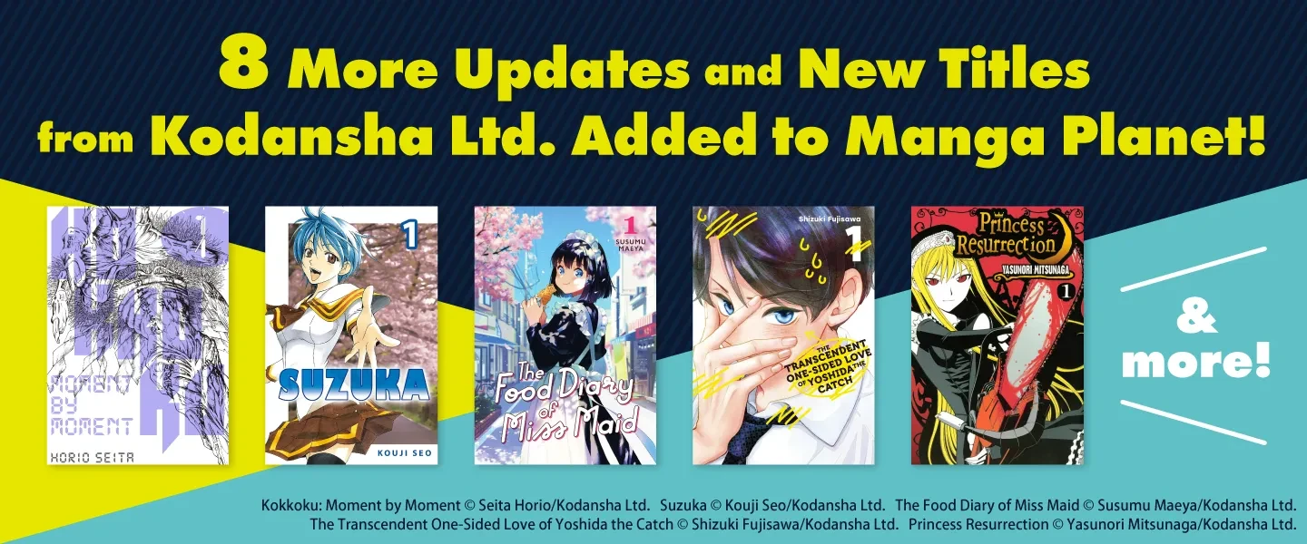 New Kodansha Ltd. Releases and Updates - May 22nd, 2024